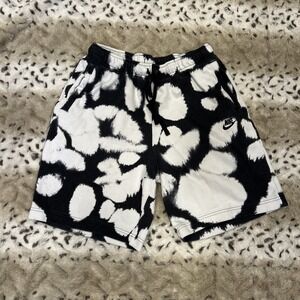 Nike DM6913-010 Men's Sport Essentials+ Tie Dye French Terry Shorts - Large